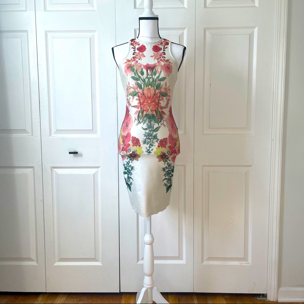 Classy Floral MIDI Dress
